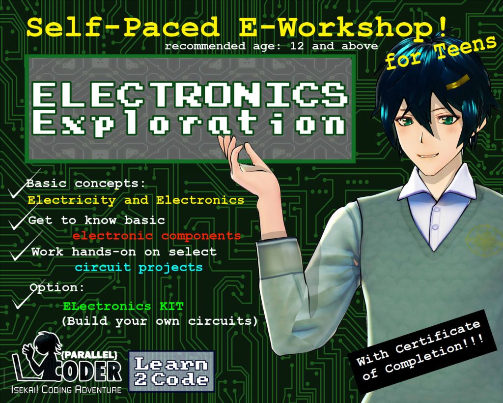 Electronics Exploration! Learn2Code Hardware Series – LAYERTech ...
